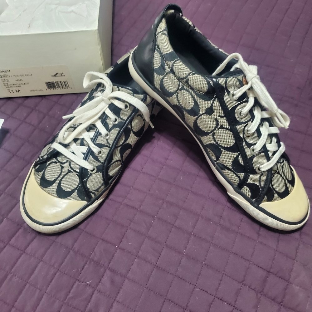 Coach tennis shoes Barrett II size 11